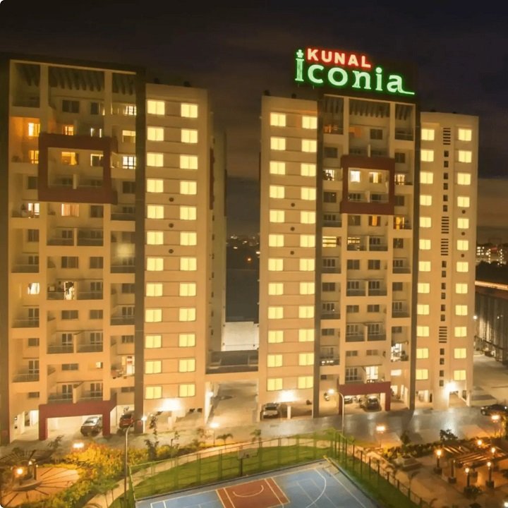 kunal iconia building image